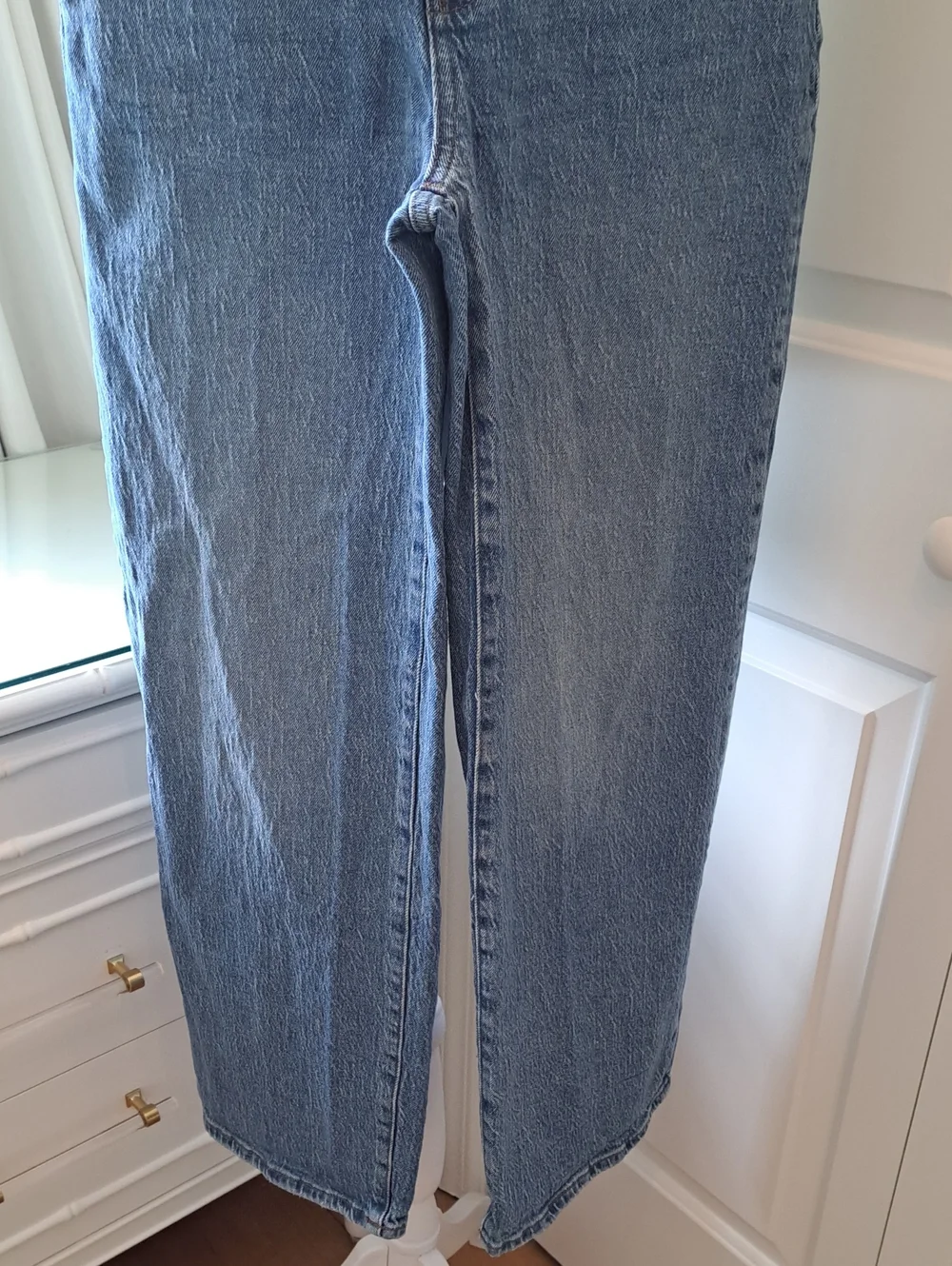 Madewell Womens The Perfect Vintage Wide-Leg Light Stretch Wash Jeans 26 - Picture 3 of 9